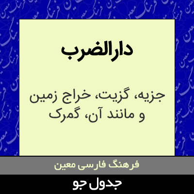 تصویری از دارالضرب