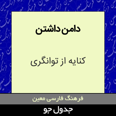 تصویری از دامن داشتن