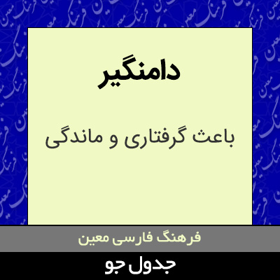 تصویری از دامنگیر