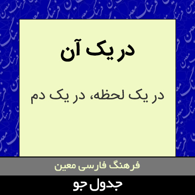 تصویری از در یک آن