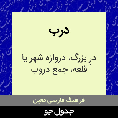 تصویری از درب