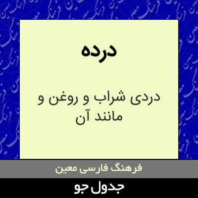 تصویری از درده