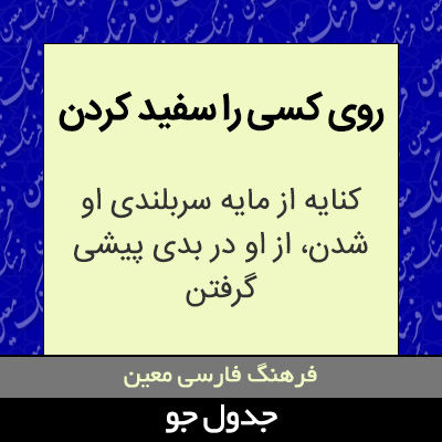 تصویری از روی کسی را سفید کردن