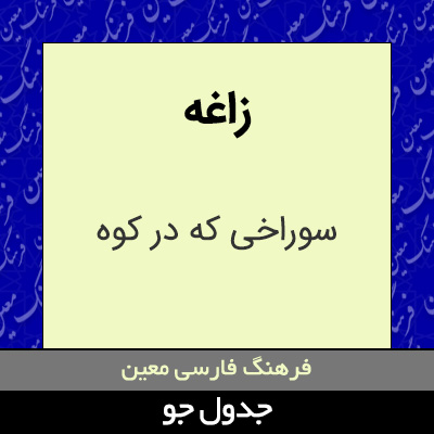 تصویری از زاغه