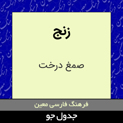 تصویری از زنج