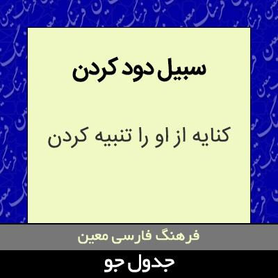 تصویری از سبیل دود کردن