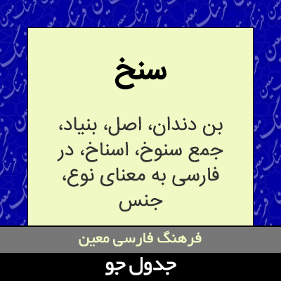 تصویری از سنخ