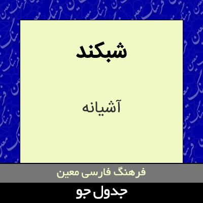 تصویری از شبکند
