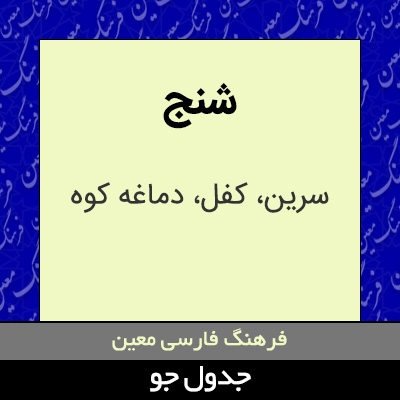 تصویری از شنج