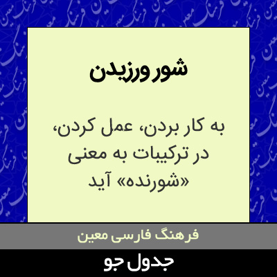 تصویری از شور ورزیدن