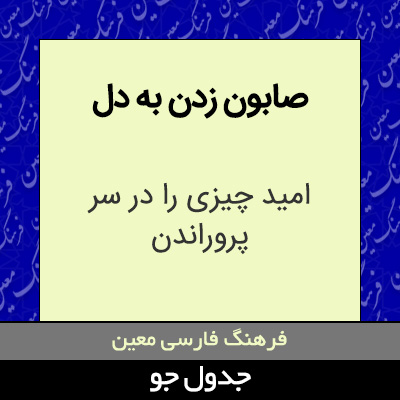 تصویری از صابون زدن به دل