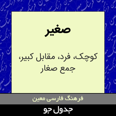 تصویری از صغیر