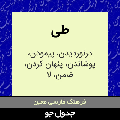 تصویری از طی