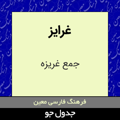 تصویری از غرایز