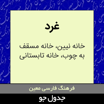 تصویری از غرد