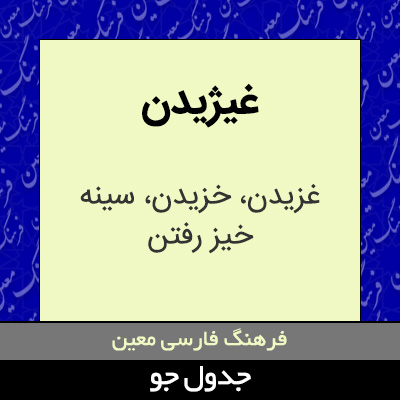 تصویری از غیژیدن