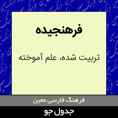 تصویری از فرهنجیده