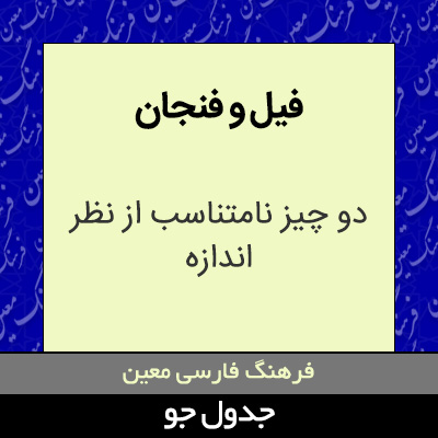 تصویری از فیل و فنجان