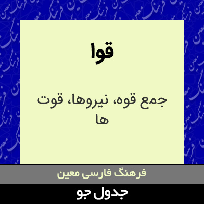 تصویری از قوا