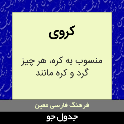 تصویری از کروی