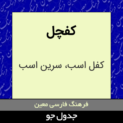 تصویری از کفچل