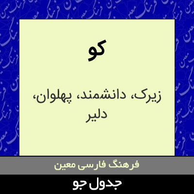 تصویری از کو