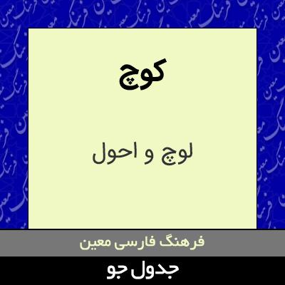 تصویری از کوچ