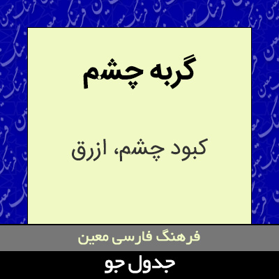 تصویری از گربه چشم