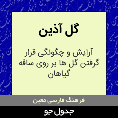 تصویری از گل آذین