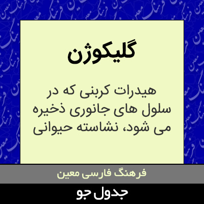 تصویری از گلیکوژن