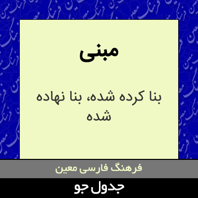 تصویری از مبنی