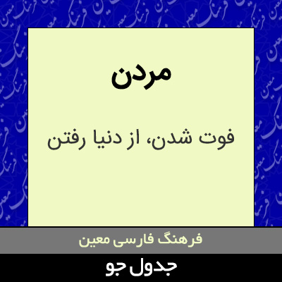 تصویری از مردن
