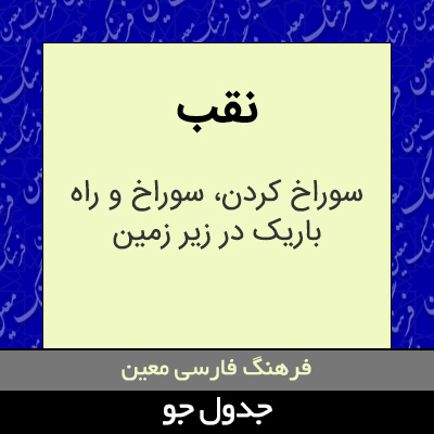 تصویری از نقب