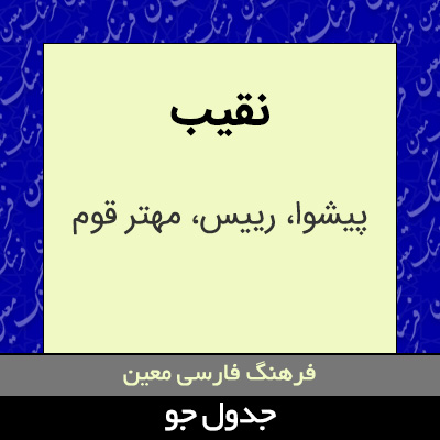 تصویری از نقیب