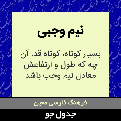 تصویری از نیم وجبی