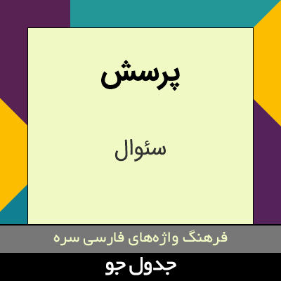 تصویری از پرسش