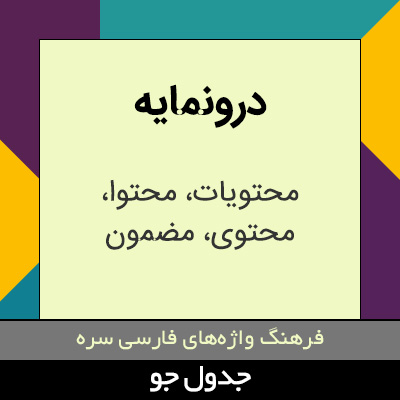 تصویری از درونمایه