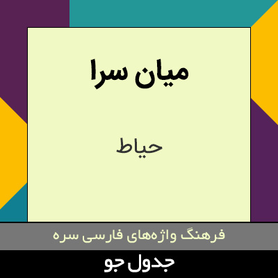 تصویری از میان سرا