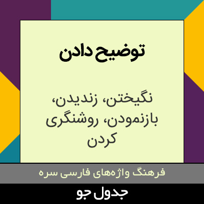 تصویری از توضیح دادن