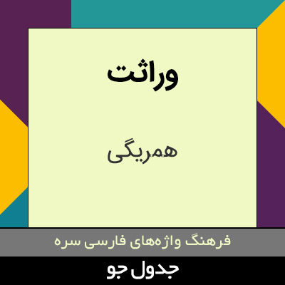 تصویری از وراثت